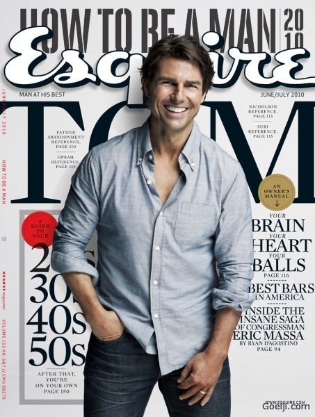 Tom cruise July 2010 Cover Picture
