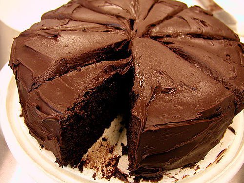 252593 Classic chocolate cake