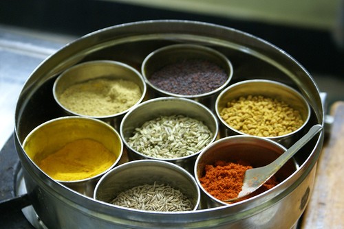 Indian kitchen spices